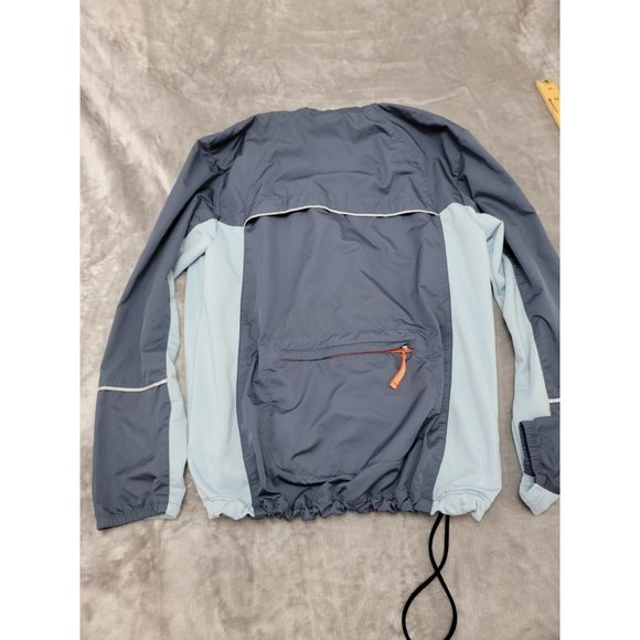 Nike Windbreaker vented Running Jacket‎ Back Pocket Blue Training  Small 4-6 - Picture 7 of 12